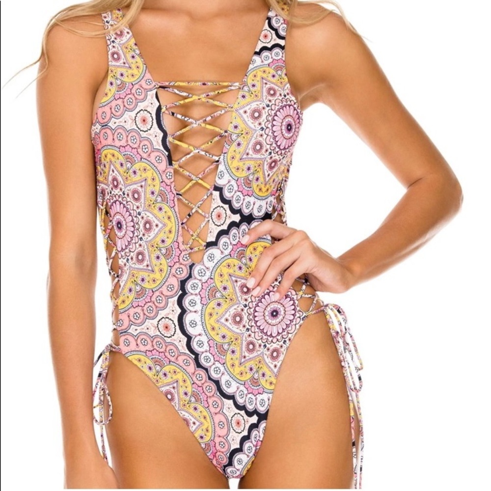 Open Side One Piece Bodysuit